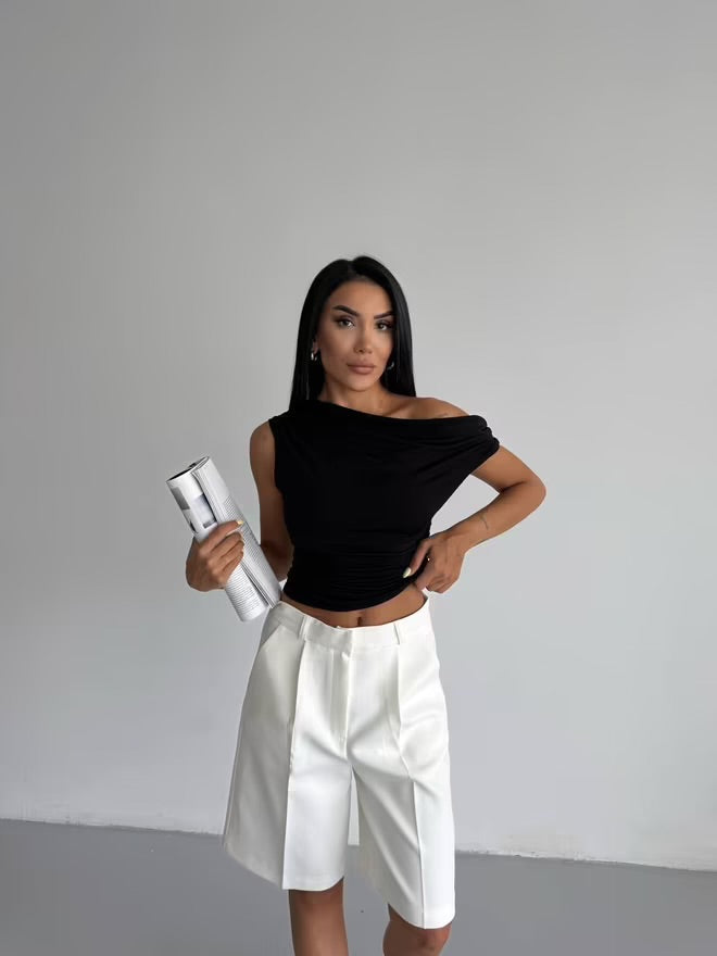 The Drape Top - Black