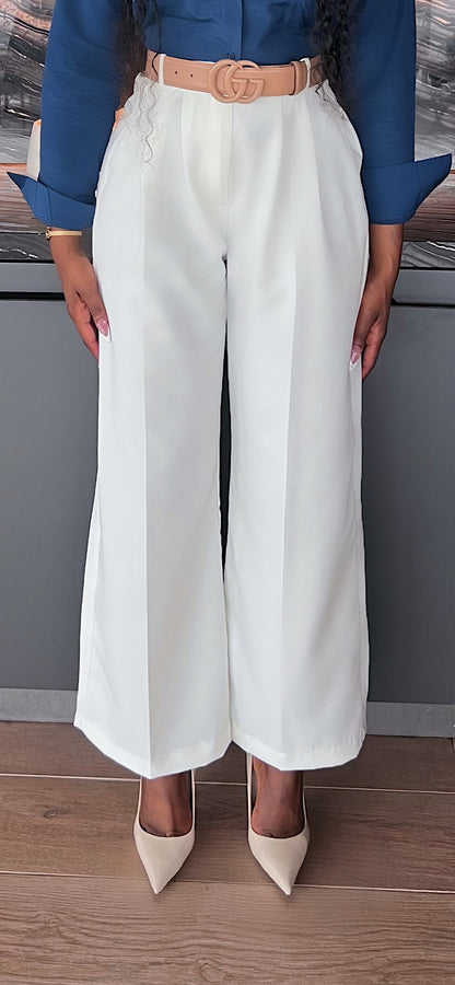 Timeless Trousers - White