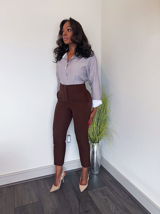 The Executive Cut Pants - Brown