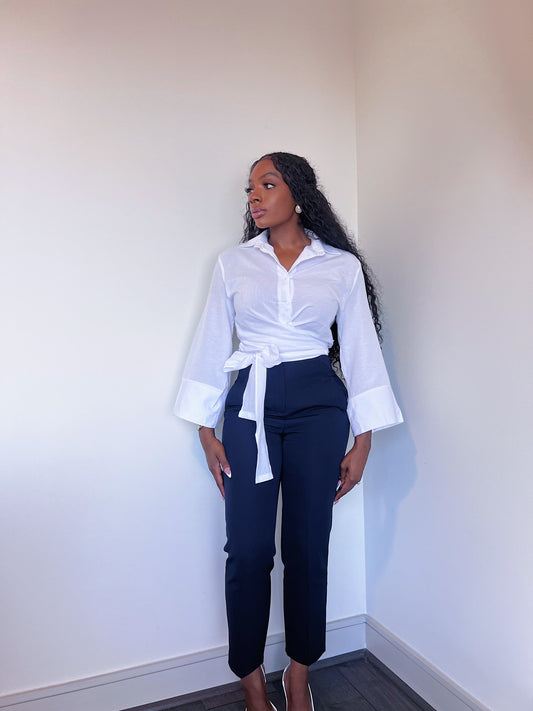 The Executive Cut Pants - Navy