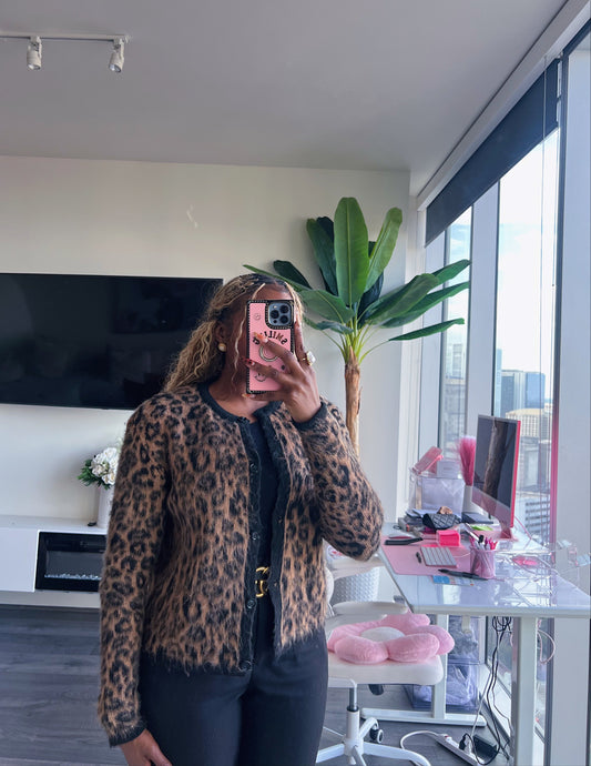 Leopard Cardigan